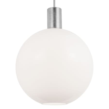 Visual Comfort Colewood 20" Wide Pendant with Milk Glass Shade Brushed Nickel