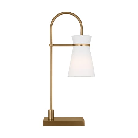 Visual Comfort Binx 1-Light Medium Task Table Lamp by Drew & Jonathan Satin Brass