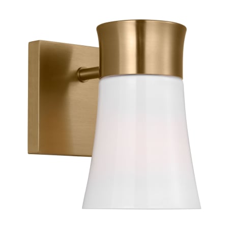 Visual Comfort Roy 1-Light Small Vanity by Drew & Jonathan Satin Brass