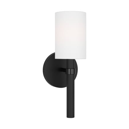 Visual Comfort Manor 1-Light Medium Sconce by Drew & Jonathan Midnight Black