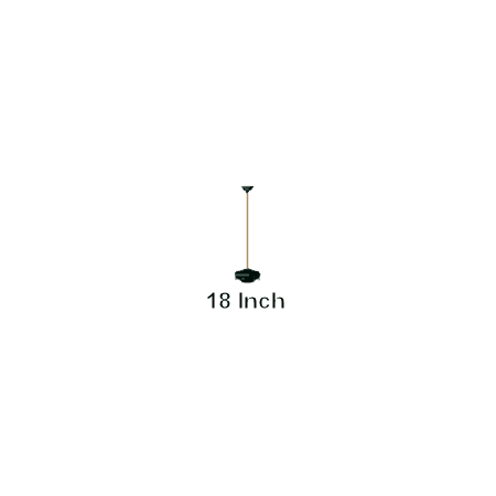 Visual Comfort 18" Downrod for Ceiling Fans Roman Bronze