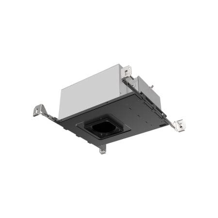 Visual Comfort Entra 4000K LED Square Adjustable New Construction 3" Trim Recessed Housing - Chicago Plenum Rated Black