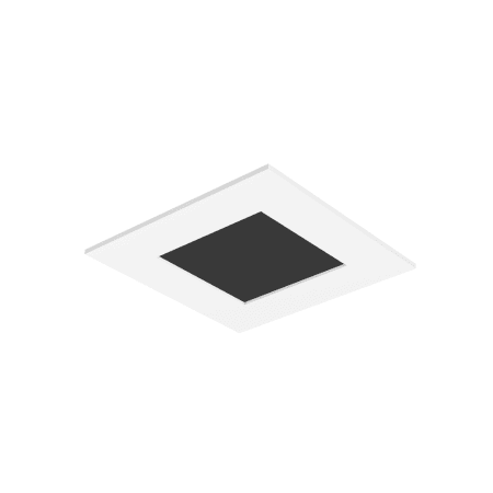 Visual Comfort Entra 3" Square Flangeless Flat Recessed Trim White