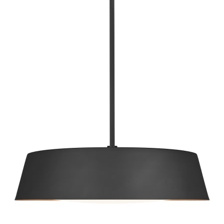 Visual Comfort Asher 5 Light 19" Wide Pendant Midnight Black