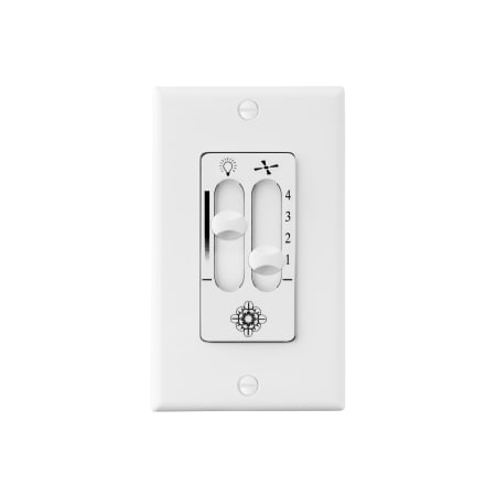 Visual Comfort 4 Speed Dimmer Wall Control White