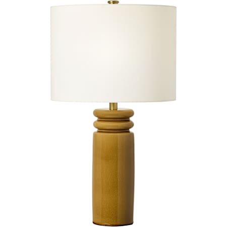 Visual Comfort Feikudo 26" Tall Buffet Table Lamp with Linen Shade Cracked Honey