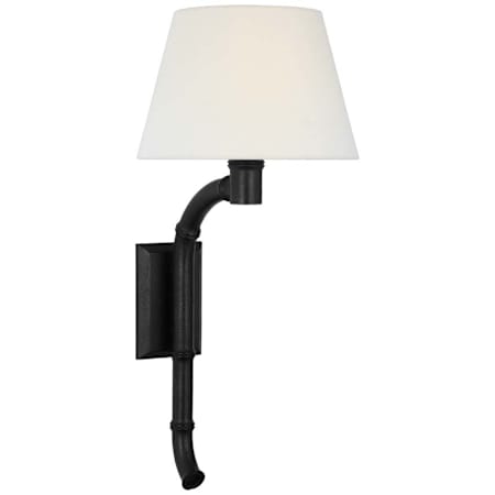 Visual Comfort Alana 27" Tall Wall Sconce French Rust / Linen