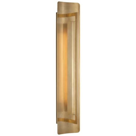 Visual Comfort Tristan 20" Tall LED Wall Sconce Hand-Rubbed Antique Brass