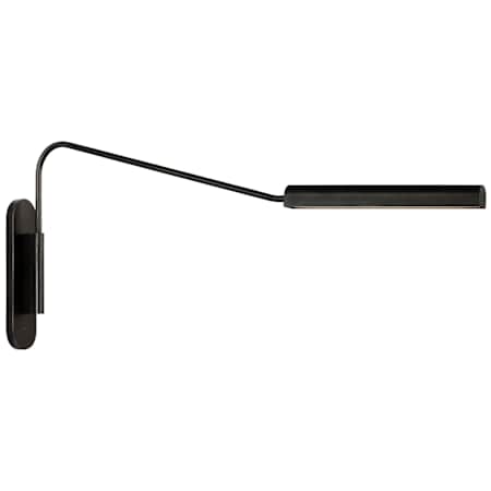 Visual Comfort Austin 3" Wide LED Picture Light Aged Iron