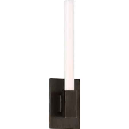 Visual Comfort Mafra 13" Tall LED Bathroom Sconce Bronze