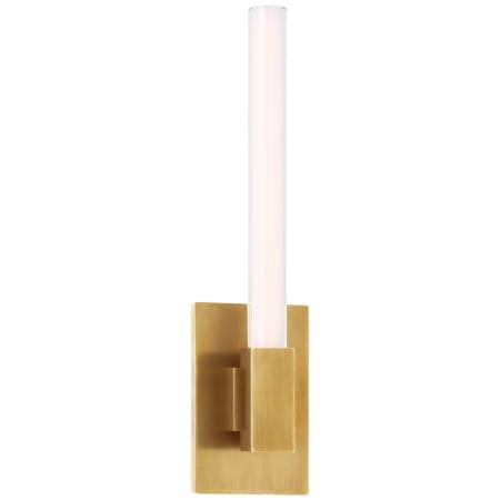 Visual Comfort Mafra 13" Tall LED Bathroom Sconce Hand-Rubbed Antique Brass