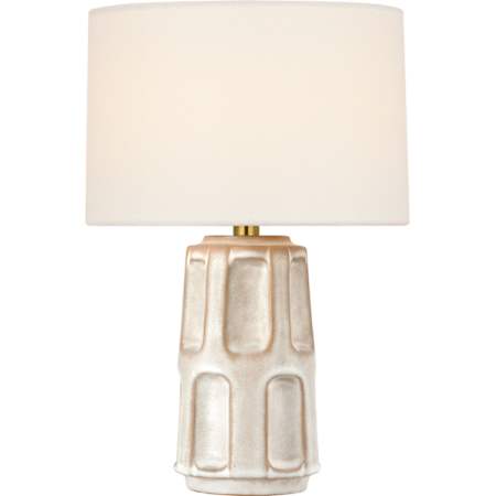 Visual Comfort Altamira 13" Tall Vase Table Lamp Dusted Stone