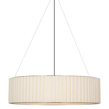 Visual Comfort Palati 6 Light 38" Wide Suspension Pendant Hand-Rubbed Antique Brass