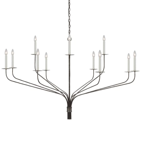 Visual Comfort Belfair 12 Light 60" Wide Candle Style Chandelier Aged Iron