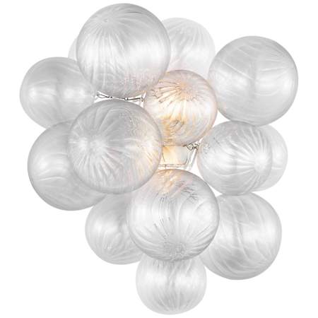 Visual Comfort Talia 2 Light 17" Tall Wall Sconce Plaster White