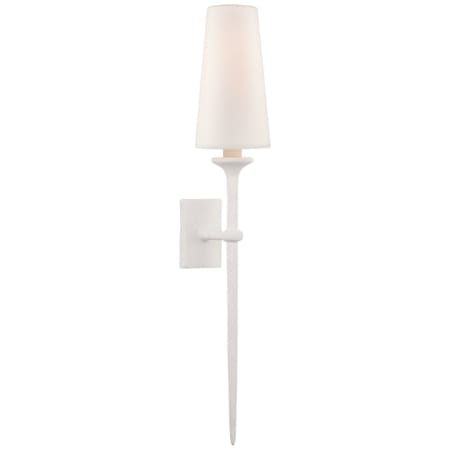 Visual Comfort Iberia 27" Tall Wall Sconce Plaster White