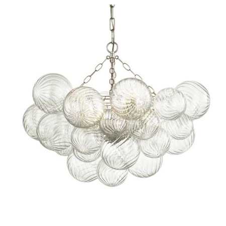 Visual Comfort Talia 6 Light 29" Wide Chandelier Burnished Silver Leaf