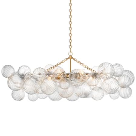 Visual Comfort Talia 8 Light 51" Wide Linear Chandelier Gild