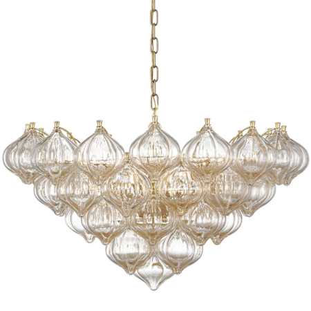 Visual Comfort Caselli 9 Light 36" Wide Chandelier Gild
