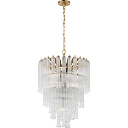Visual Comfort Lorelei 9 Light 21" Wide Empire Chandelier Gild