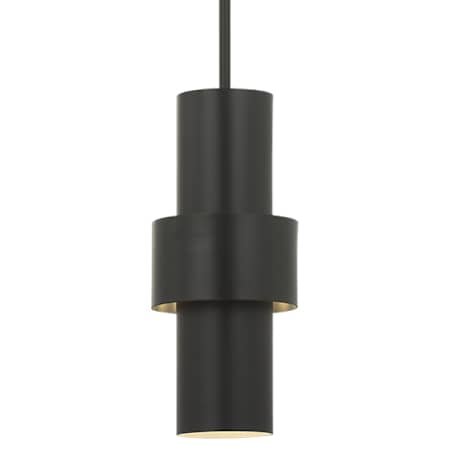 Visual Comfort Chalmette 6" Wide Mini Pendant Aged Iron