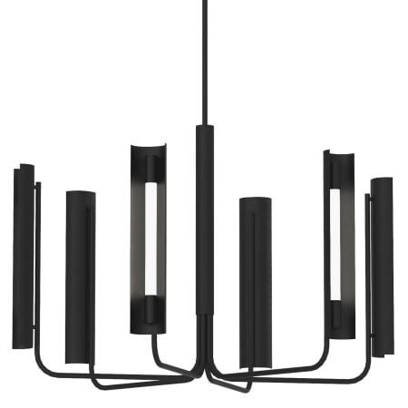 Visual Comfort Carson 36" Wide LED Chandelier Midnight Black