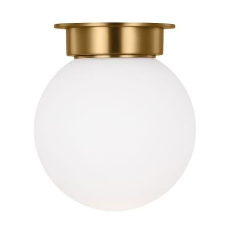 Visual Comfort Nodes 24" Wide Flush Mount Globe Ceiling Fixture Burnished Brass