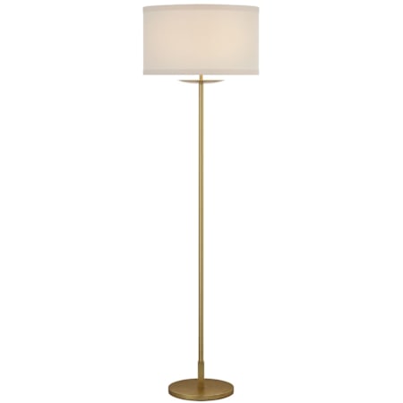Visual Comfort Walker 58" Tall LED Buffet Floor Lamp Gild