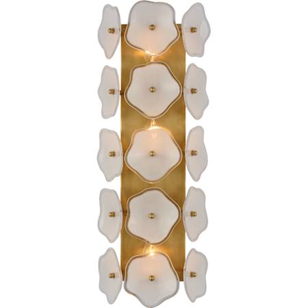 Visual Comfort 20" Tall Leighton Sconce Soft Brass