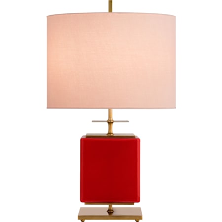 Visual Comfort Beekman 28" Table Lamp by kate spade NEW YORK Maraschino