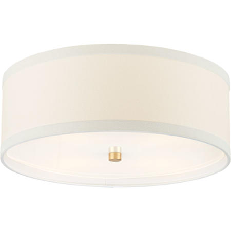 Visual Comfort Walker 4 Light 18" Wide Flush Mount Drum Ceiling Fixture Gild