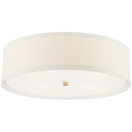 Visual Comfort Walker 4 Light 24" Wide Flush Mount Drum Ceiling Fixture Gild