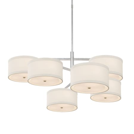Visual Comfort Walker 18 Light 41" Wide Chandelier Burnished Silver Leaf