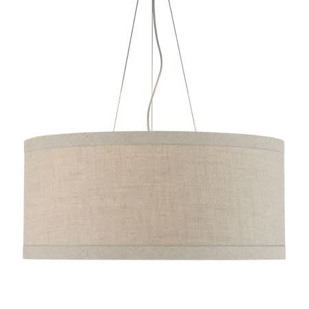 Visual Comfort Walker 6 Light 30" Wide Pendant Light Cream