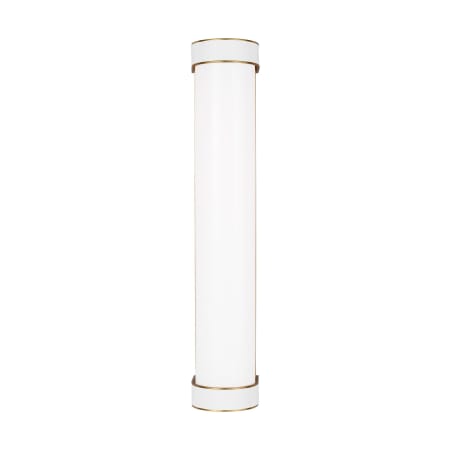 Visual Comfort Monroe 24" Tall LED Bath Bar Burnished Brass