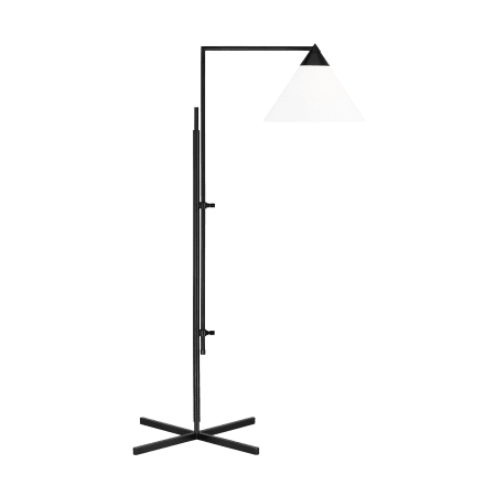Visual Comfort Franklin 43" Tall LED Accent Floor Lamp Deep Bronze
