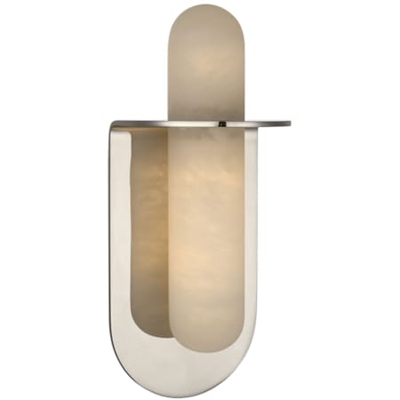 Visual Comfort Fosse 11" Tall LED Bathroom Sconce Polished Nickel
