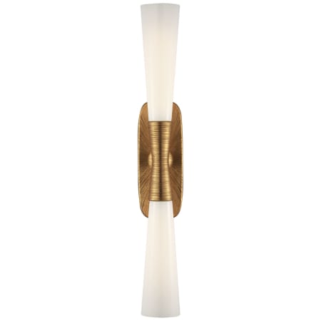 Visual Comfort Utopia 2 Light 5" Wide Bath Bar Gild
