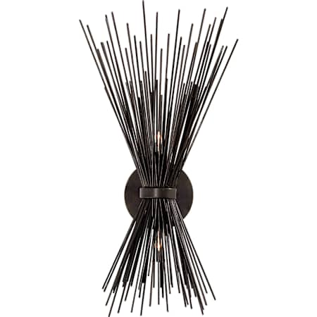 Visual Comfort Strada 19-1/4" Tall Wall Sconce Aged Iron