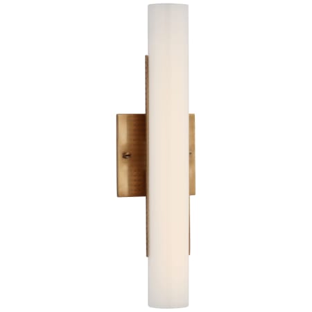 Visual Comfort Precision 4" Wide LED Bath Bar Antique-Burnished Brass