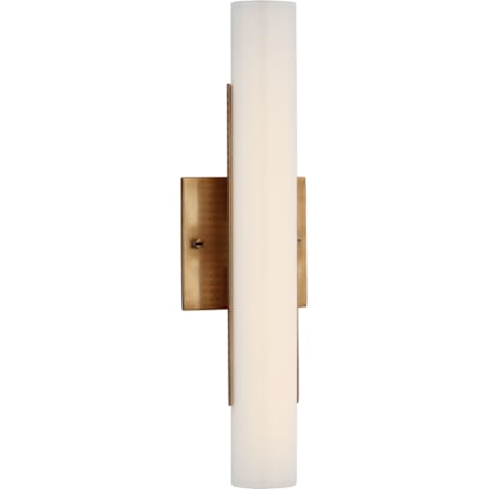 Visual Comfort Precision 4" Wide LED Bath Bar Antique-Burnished Brass