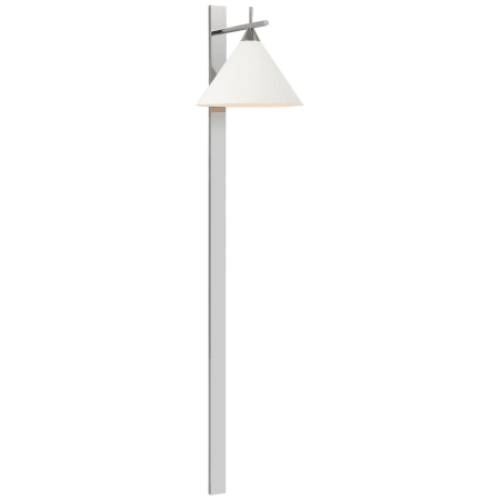 Visual Comfort Cleo 56" Tall Wall Sconce Polished Nickel