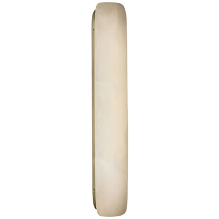 Visual Comfort Formosa 26" Tall LED Bathroom Sconce Alabaster / Antique-Burnished Brass
