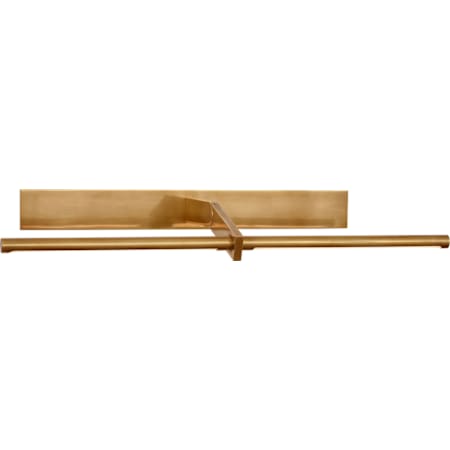 Visual Comfort Axis 32" Wide Pivoting Library Light Antique-Burnished Brass