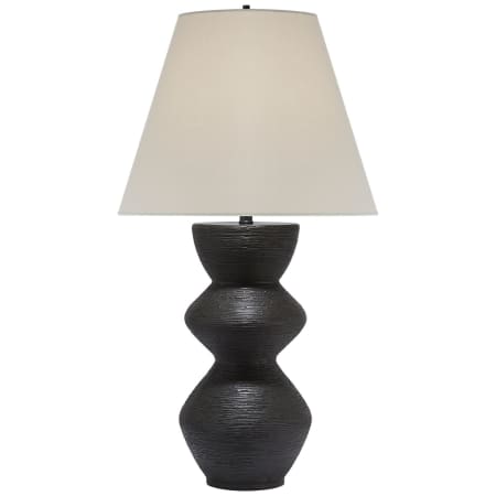 Visual Comfort Utopia 28" Table Lamp by Kelly Wearstler Aged Iron