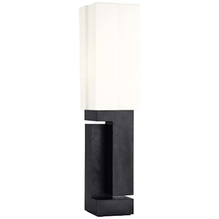 Visual Comfort Nucleo 28" Tall Column Table Lamp Museum Black / Linen