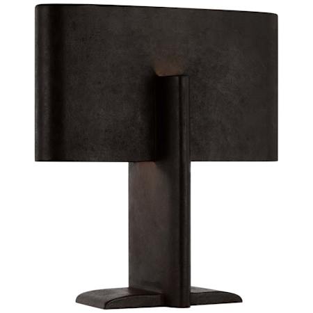 Visual Comfort Lotura 17" Tall LED Buffet Table Lamp Museum Black