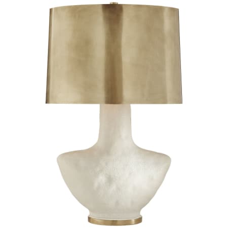 Visual Comfort Armato 28" Table Lamp by Kelly Wearstler Porous White Porcelain