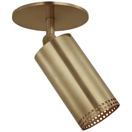 Visual Comfort Precision 3" Wide LED Accent / Spot Light Ceiling Fixture Antique-Burnished Brass