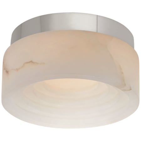 Visual Comfort Otto 5" Wide LED Flush Mount Ceiling Fixture Polished Nickel